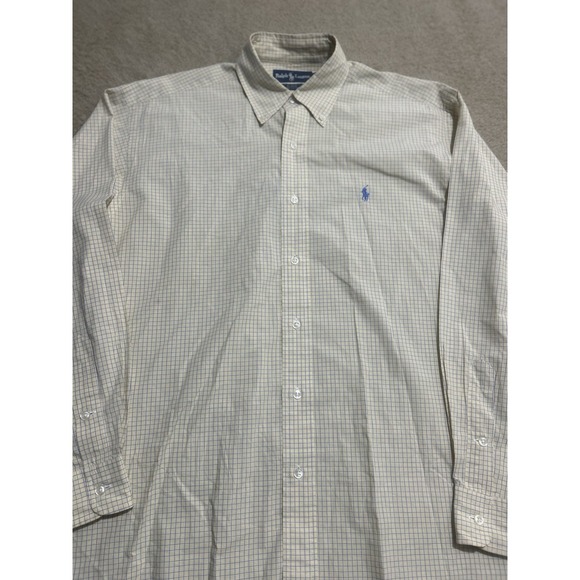 Ralph Lauren Medium Multicolor Plaid Button Down Blake Shirt Long Sleeve Cotton - Picture 2 of 5